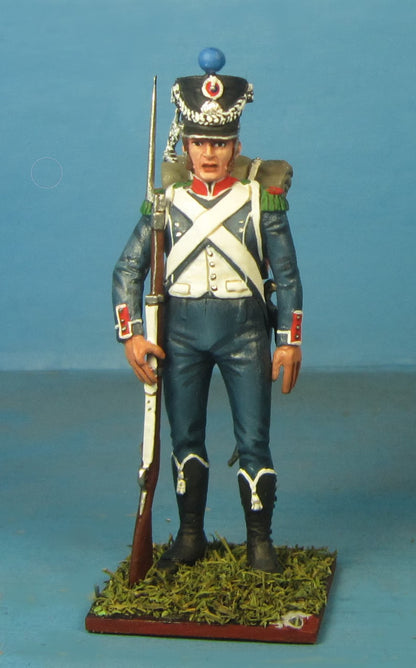 Napoleonic French Light Infantry Tin Soldier Miniature