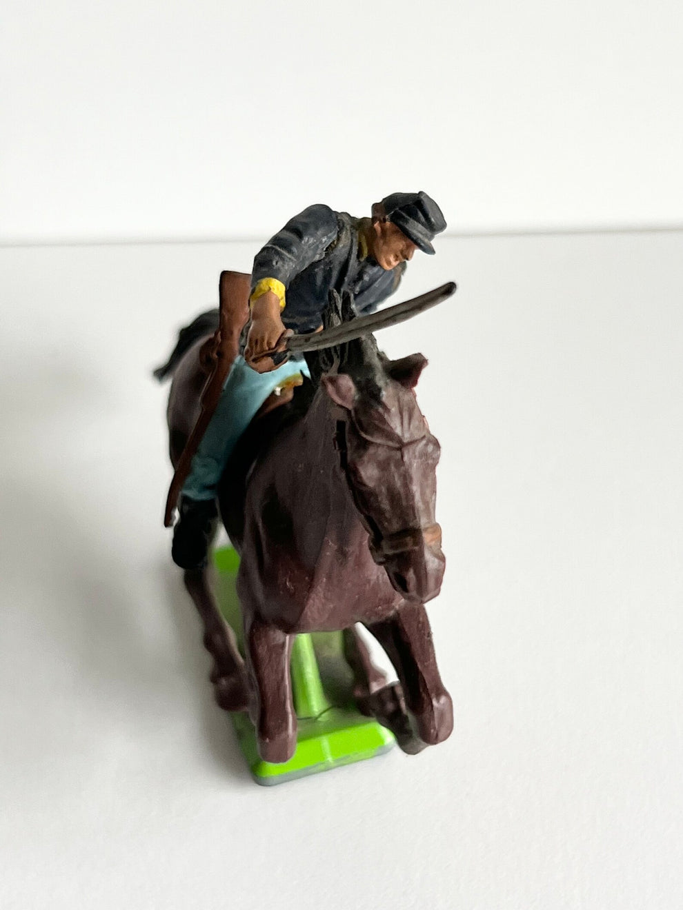 Civil War Horseback Toy Soldier Fighting Figurine Britain