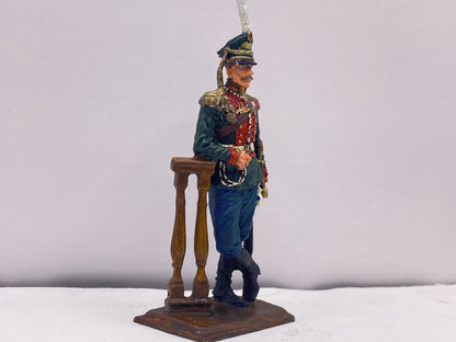 Russian Dragoon Colonel Tin Toy Soldier Figurine