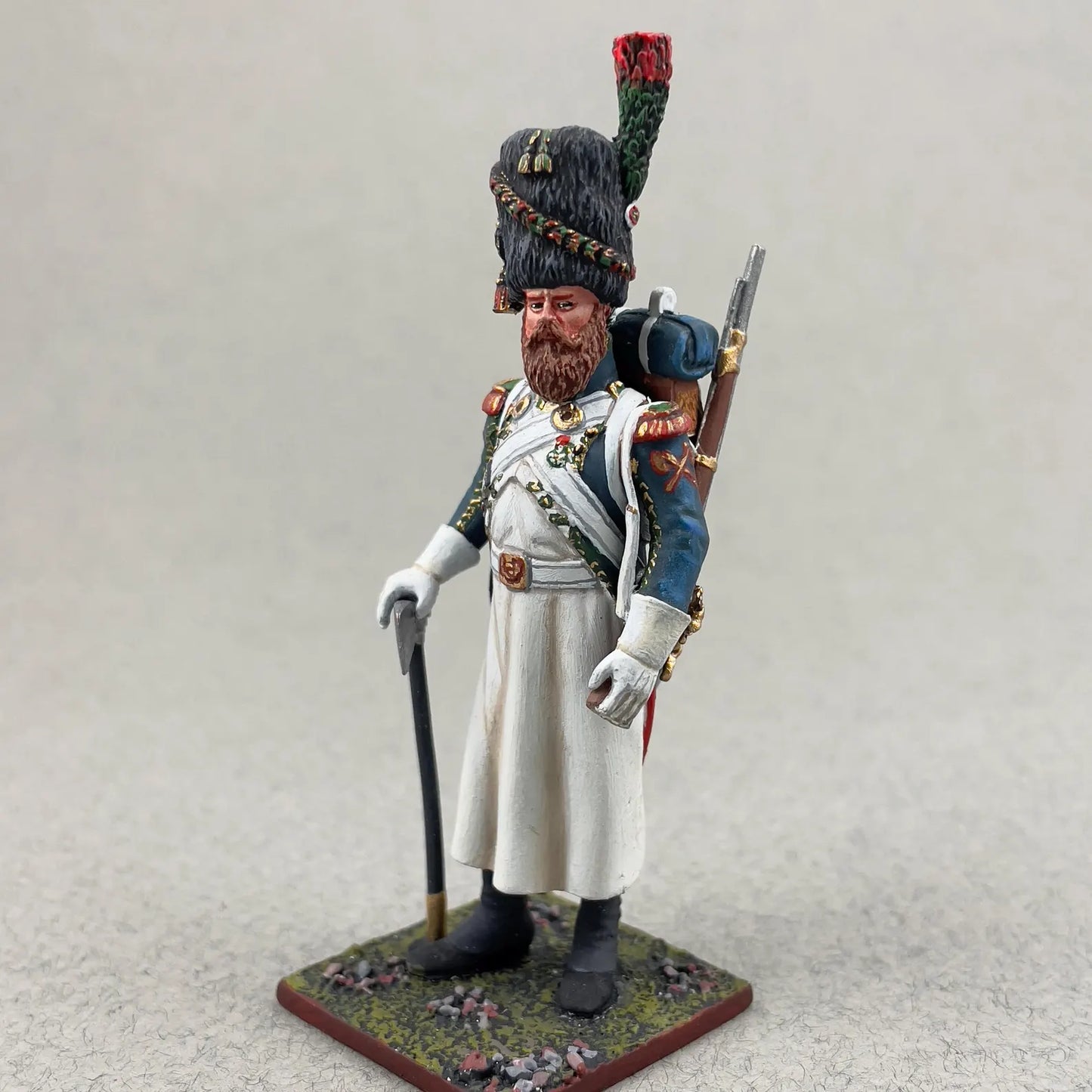 Napoleonic Sapper Chasseurs Old Guard Metal Miniature