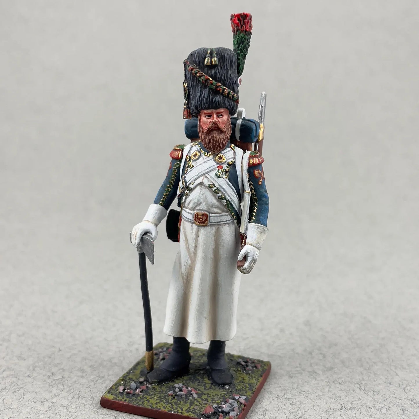 Napoleonic Sapper Chasseurs Old Guard Metal Miniature