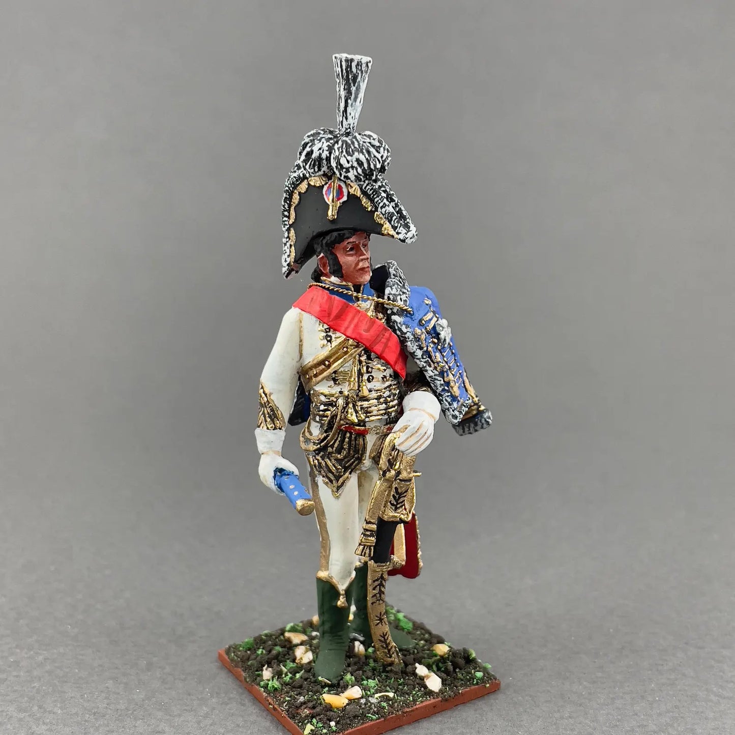 "French Marshals Napoleonic 60mm Metal Toy Soldier"