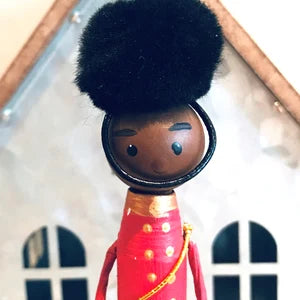 Hand Painted Toy Soldier Christmas Ornament Figurine