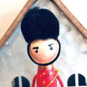 Hand Painted Toy Soldier Christmas Ornament Figurine