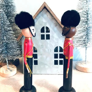 Hand Painted Toy Soldier Christmas Ornament Figurine